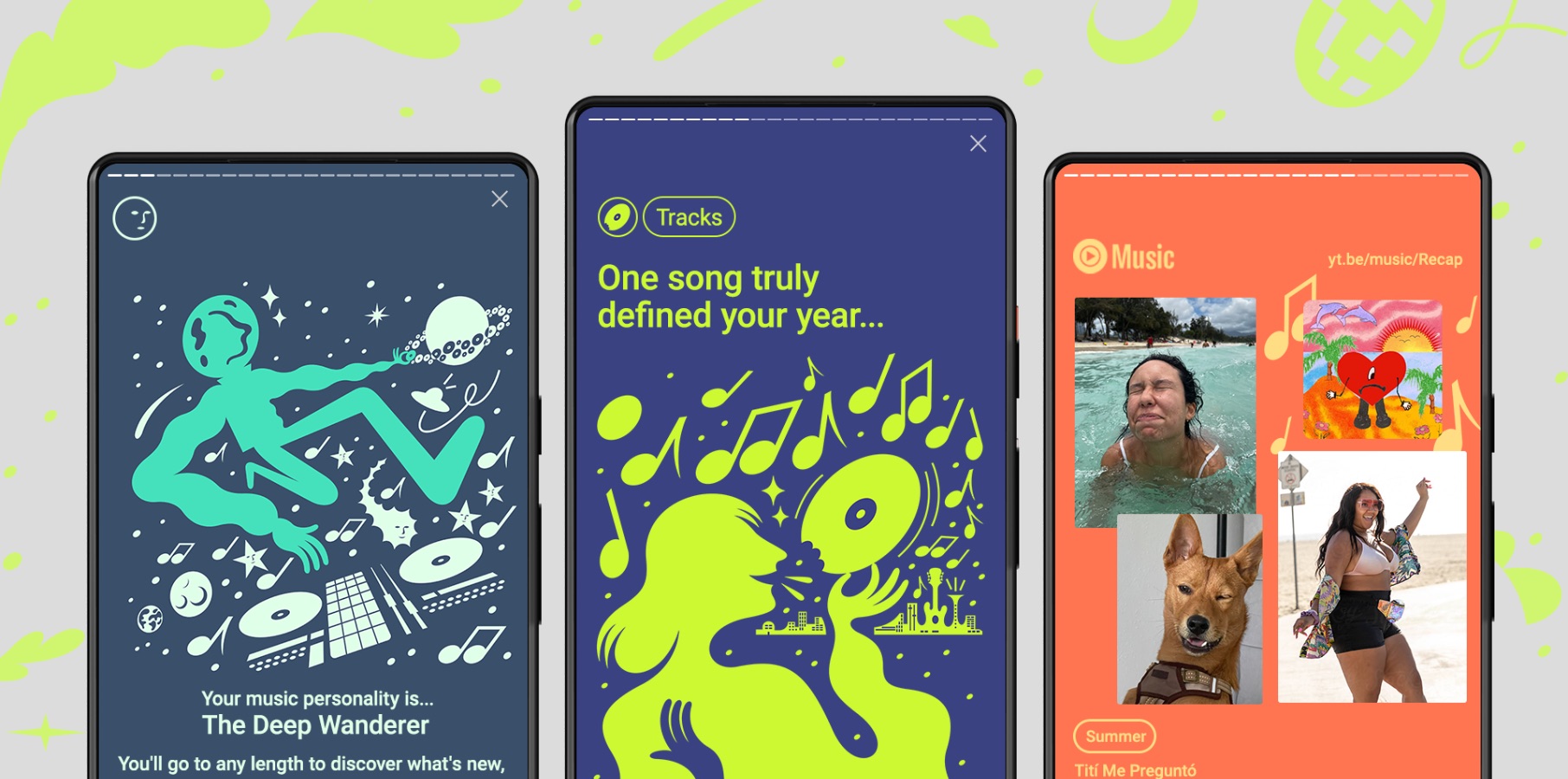Recapitulação do YouTube Music 2022 já disponível, aqui estão os destaques
